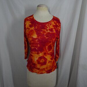 Jonden Women Colorful Top Size L Petite